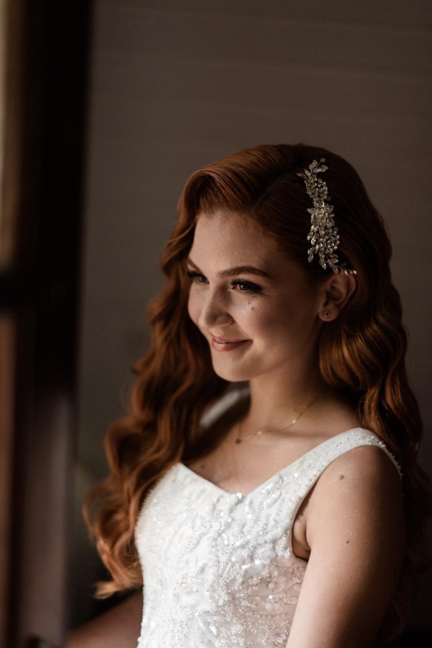 Noiva com make perfeita